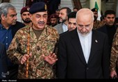 دیدار فرمانده ارتش پاکستان با محمدباقر قالیباف