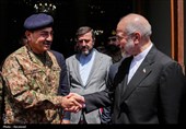 دیدار فرمانده ارتش پاکستان با محمدباقر قالیباف