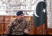 دیدار فرمانده ارتش پاکستان با محمدباقر قالیباف