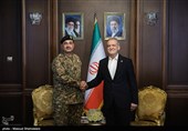 دیدار فرمانده ارتش پاکستان با رئیس جمهور