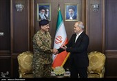 دیدار فرمانده ارتش پاکستان با رئیس جمهور