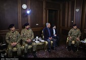 دیدار فرمانده ارتش پاکستان با رئیس جمهور