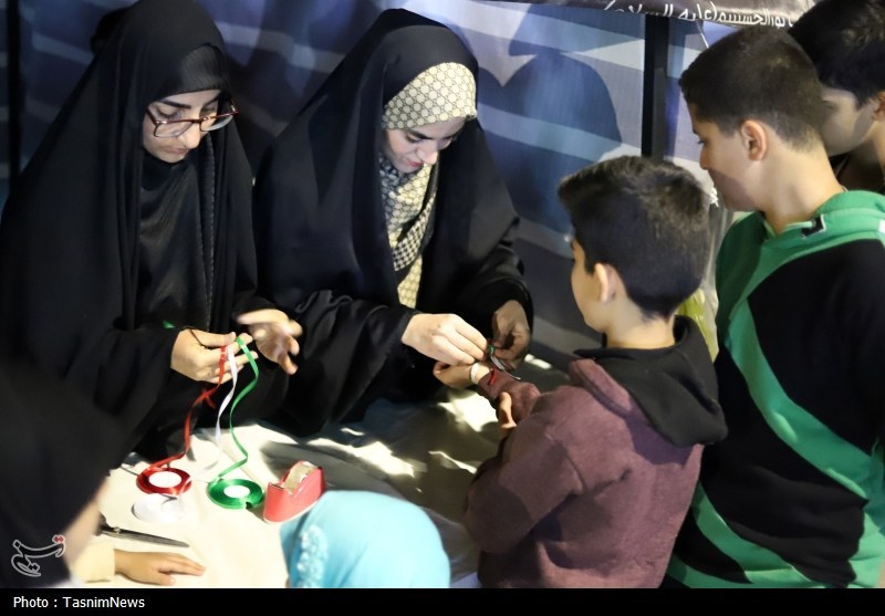 فعالیت مواکب در تجمعات شبانه کرمانشاه