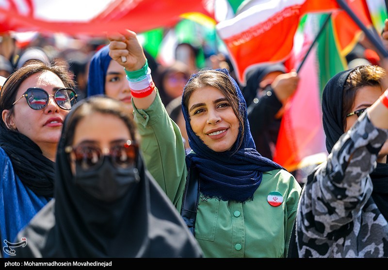 اجتماع بزرگ دختران جانفدای ایران