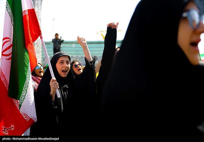 اجتماع بزرگ دختران جانفدای ایران