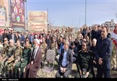افتتاح بوستان شهدای جنگ رمضان و غرس 1000 نهال در اردبیل