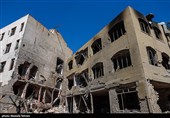 بازدید از پلاک های آسیب دیده منطقه 11 تهران در جنگ رمضان
