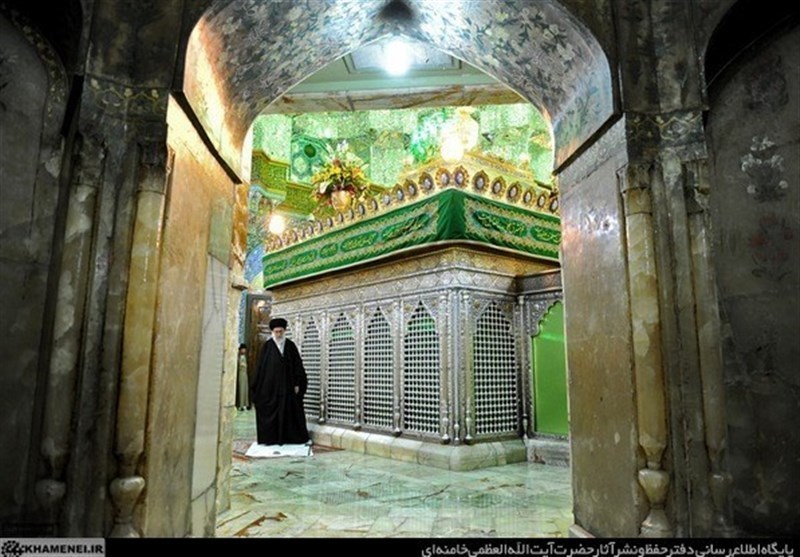 شهید امام خامنه ای (ره) , رهبر انقلاب , حضرت معصومه (س) , اخبار قم , 