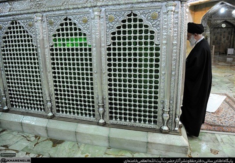 شهید امام خامنه ای (ره) , رهبر انقلاب , حضرت معصومه (س) , اخبار قم , 