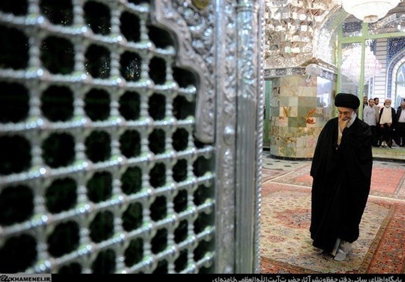 شهید امام خامنه ای (ره) , رهبر انقلاب , حضرت معصومه (س) , اخبار قم , 