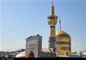 فضا آرایی حرم مطهر رضوی در آغاز دهه کرامت