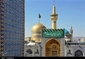 فضا آرایی حرم مطهر رضوی در آغاز دهه کرامت