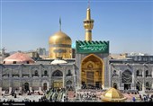 فضا آرایی حرم مطهر رضوی در آغاز دهه کرامت