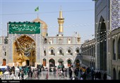 فضا آرایی حرم مطهر رضوی در آغاز دهه کرامت