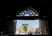 فضا آرایی حرم مطهر رضوی در آغاز دهه کرامت