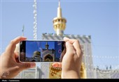 فضا آرایی حرم مطهر رضوی در آغاز دهه کرامت