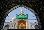 فضا آرایی حرم مطهر رضوی در آغاز دهه کرامت