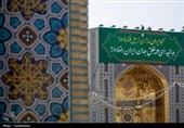 فضا آرایی حرم مطهر رضوی در آغاز دهه کرامت