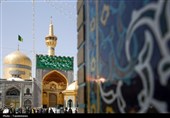 فضا آرایی حرم مطهر رضوی در آغاز دهه کرامت