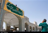 فضا آرایی حرم مطهر رضوی در آغاز دهه کرامت