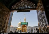 فضا آرایی حرم مطهر رضوی در آغاز دهه کرامت