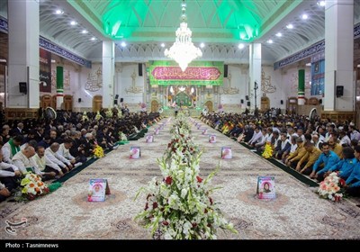 آئین خطبه‌خوانی خادمان حرم حضرت معصومه(س)
