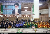 آئین خطبه‌خوانی خادمان حرم حضرت معصومه(س)
