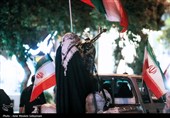 راهپیمایی دختران جانفدای ایران در کرمان
