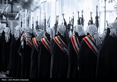 راهپیمایی دختران جانفدای ایران در کرمان