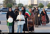 روز نخست حضور کاروان زیر سایه خورشید در هرمزگان