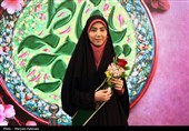 گلباران دخترانه حرم امام رضا(ع) در روز ولادت حضرت معصومه(س)