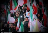 راهپیمایی دختران جانفدای ایران در کرمان