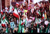 راهپیمایی دختران جانفدای ایران در کرمان