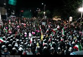 راهپیمایی دختران جانفدای ایران در کرمان