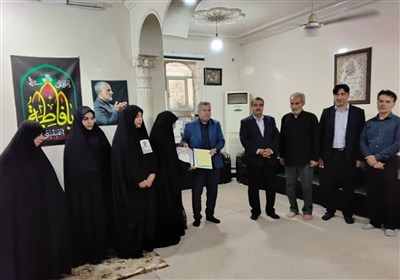 دیدار و تجلیل از فرزندان و دختران شهدا در شهرستان دشتی