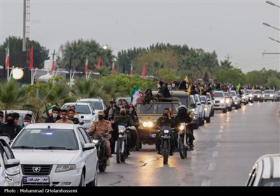 رژه خودرویی بانوان جان فدا