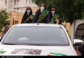 رژه خودرویی بانوان جان فدا
