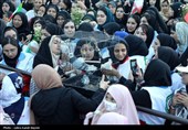اجتماع دختران جان بر کف ایران در سرزمین آفتاب