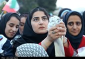 اجتماع دختران جان بر کف ایران در سرزمین آفتاب