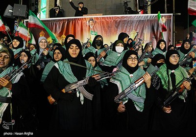 اجتماع بزرگ دختران جانفدای ایران - زنجان