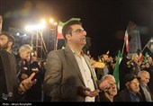 پنجاهمین شب ایستادگی مردم گرگان در میدان انقلاب
