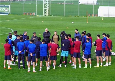 برگزاری نخستین تمرین تیم ملی