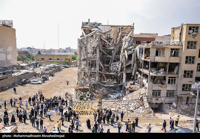 بازدید سفرا از مناطق آسیب دیده در تهران