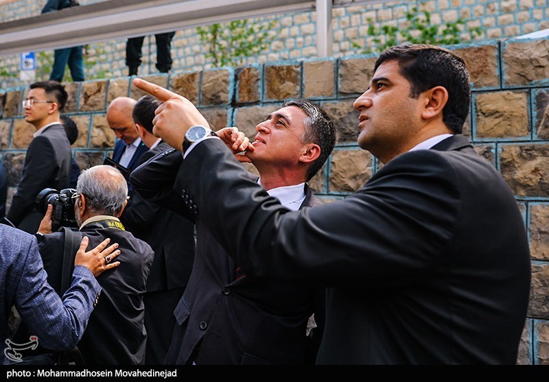 بازدید سفرا از مناطق آسیب دیده در تهران