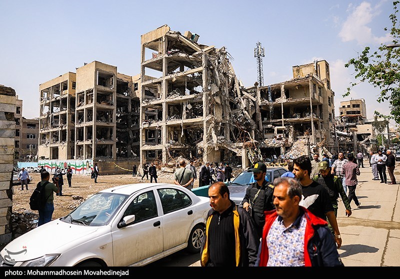 بازدید سفرا از مناطق آسیب دیده در تهران