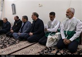 دیدار معاون فرهنگی بنیاد شهید کشور با خانواده‌های شهدای جنگ رمضان البرز