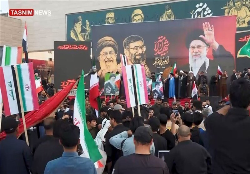 ما بين لحظة الاستشهاد والأربعينية.. العراقيون يجددون العهد مع الإمام الشهيد الخامنئ