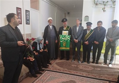 نسیم مهر بانوی کرامت در سرای سالمندان کرمانشاه