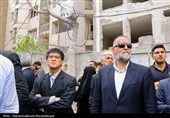بازدید سفرا از مناطق آسیب دیده در تهران