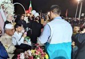 جشن ازدواج آسان 6 زوج گناوه‌ای همزمان با دهه کرامت برگزار شد